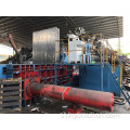 Push-out Scrap Metal Steel Compacting Baler Mechini